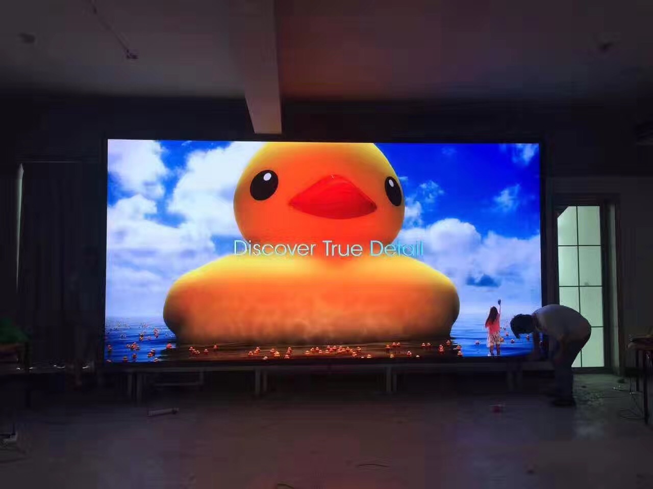 云南昆明室內P4顯示屏